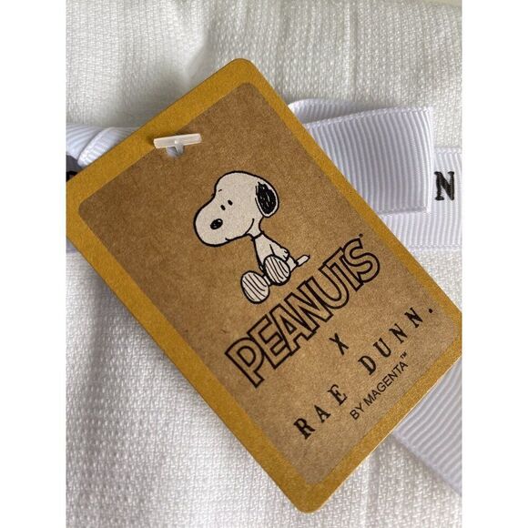 2 Pack Peanuts Rae Dunn Snoopy Woodstock LUCKY ME St Patrick Day Kitchen Towels - Picture 6 of 12